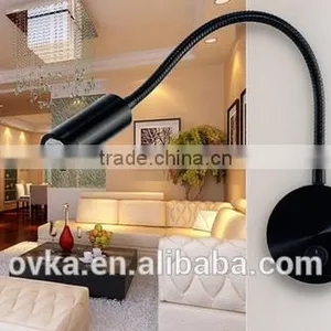 3W Aluminum LED Light Spotlights Bedroom Wall Reading Lights Soft Light thumbnail-2