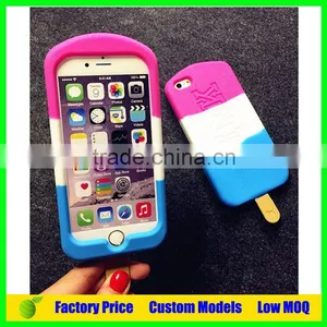 Custom Silicone Phone Case Cover for Iphone 5 6 6plus thumbnail-1