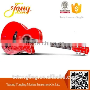 Hot Sale 40 Size OM/OOO Style Solid Top Acoustic Steel String Guitar (TL-0041) thumbnail-1