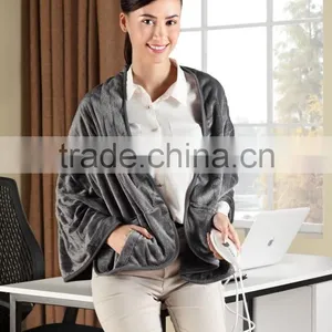 Single Warm Electric Blanket for Home Office for Car Travel Heated Blanket With Sleeve Heating Blanket thumbnail-5