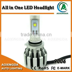 12V 24V 4000LM H4 H7 H8 H9 H10 H11 H16 9005 9006 All in One LED Headlight thumbnail-1