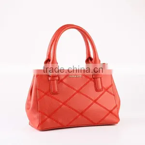 M3702 2016 Hot Sale Fashion Handbag for Young Lady pu Tote Bag Manufacturer thumbnail-3