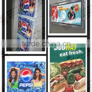 Top Seller Nice Looking Light up EL Poster Outdoor for Promotional thumbnail-1