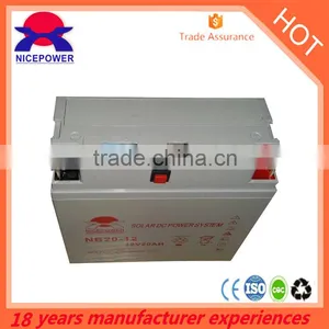 Portable Solar DC System 12v 20ah Lead Acid Renewable Battery thumbnail-1