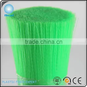 0.25mm Shiny Green pp Synthetic Fiber Plastic Filament Applied to Bottle Brush thumbnail-4