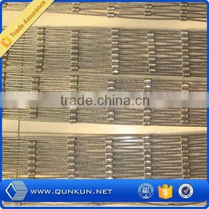 Stainless Steel Wire Rope Woven Mesh/stainless Steel Wire Rope Ferruled Mesh thumbnail-4