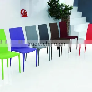 2013 Colorful Leather Pvc/ pu Dining Chair thumbnail-1