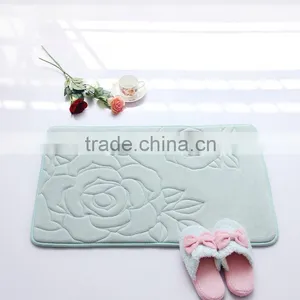 ECO-friendly Anti-slip Memory Foam Floor Mats, Eva Foam Tiles/Memory Foam Bath Mat_ Qinyi thumbnail-1