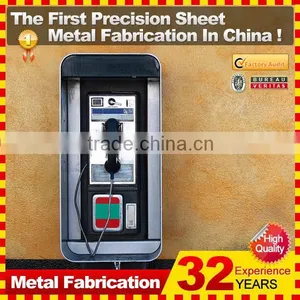 2014 Hot Sale Professional Customized Metal Telephone Booth Cabinet Manufacturer thumbnail-1