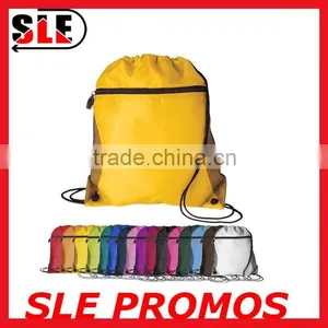 Top Quality Polyester Drawstring Bag Polyester Drawstring Backpack thumbnail-1