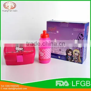 Customized Plastic Food Warmer Lunch Box for Kids , Kids Lunch Box With Water Bottle Quality Choice thumbnail-2