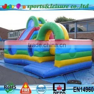 Backyard Cheap Inflatable Obstacle Course for Sale thumbnail-1