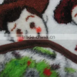 Promotion Print Polar Fleece Receiving Baby Blanket thumbnail-4