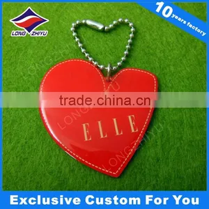 Custom Engraved Heart Shaped Dog Tags Printing Tag With Epoxy thumbnail-3
