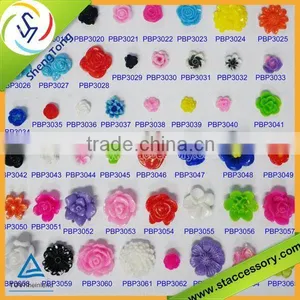 DIY Resin Flower Bead or Sticker Peony Flowers thumbnail-1