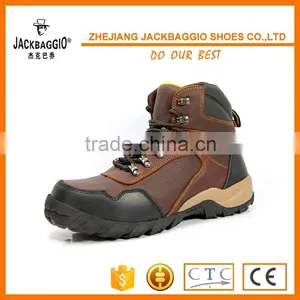 Top Brand High Quality Full Grand Leather Rubber Sole Safety Boot Quality Choice thumbnail-1