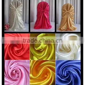 Hot Selling Wedding Chair Cover Satin Fabric in China thumbnail-1