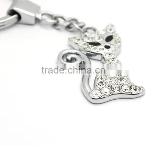Personalised Fashion Cute Cat Shaped Keychain thumbnail-2