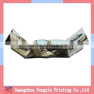 Full Color Folded Brochure Printing , Cheap Brochure Printing for Car , Brochure Printing Service thumbnail-3