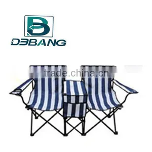 Folding Double Camping Chair -- 2 Person Flodable, Hand Carry thumbnail-1