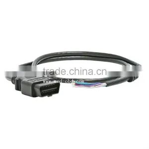Cable, J1962M to Open End, 3ft. w/ Strain Relief thumbnail-1