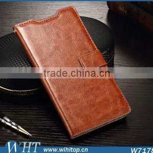 New Products Crazy Horse Skin Leather Wallet Case for Sony Xperia Z5 thumbnail-4