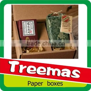 Eco-friendly Custom Packaging and Printing Corrugated Paper Tea Box, Food Box, Electronic Product Protective Box Quality Choice thumbnail-1