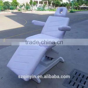 CE Approval White Massage Table Electric Face Hole thumbnail-3