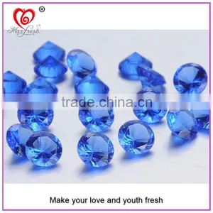 Blue London Blue Sky Blue Round Brilliant Loose Brilliant Cut Cubic Zirconia Round Gemstone AAA Round Wholesale Star Cut Cubic thumbnail-1