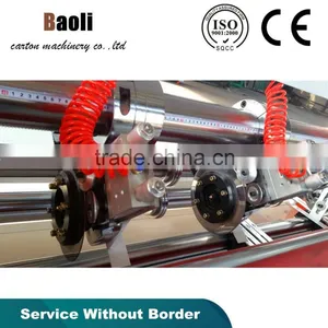 High Efficiency Import & Export Carton Box Forming Manufacture Corrugated Cardboard Thin Knife Slitting the Edge Machine thumbnail-4