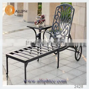 100% Cast Aluminum Outdoor Garden Bench thumbnail-1
