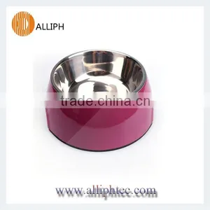 Plastic Pet Feeder With Stainless Steel Bowl thumbnail-1