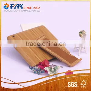 Wood Smart Cover for Pads, Wood Back Case for Pads thumbnail-2