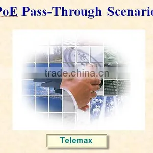 Industrial Poe Switch ; PoE Pass-Through Scenario thumbnail-1