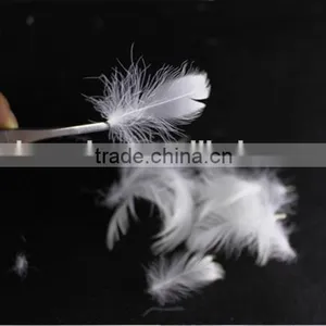 Factory Price 2-4cm Washed White Goose Feather fo Selling thumbnail-4
