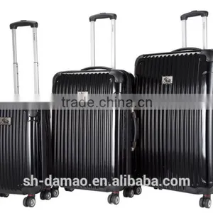 China Supplier Hot New Product for 2015 !!! Embossing Surface Travel Trolley Luggage thumbnail-2