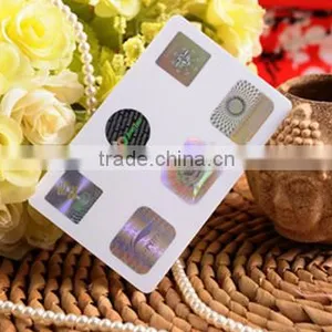 Blank Hologram Pvc Business Card With Custom Hologram Plastic Card Supplier's Choice thumbnail-2