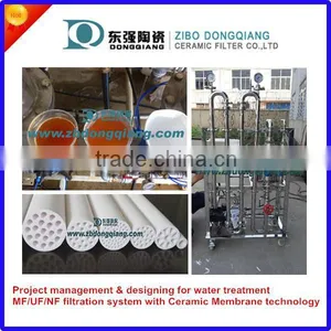 uf Ceramic Membrane Ceramic Filter Element for Industrial Filtration thumbnail-3