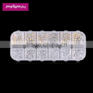 Punk 3D Metal Nail Art Rhinestones Alloy Studs DIY Nail Decoration thumbnail-1