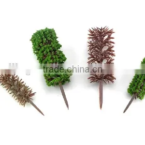 2015 New, Scale Models, Family Model Tree,Ho Scale Model Train Layout Tree, Large Plastic Trees,MT-27 thumbnail-5