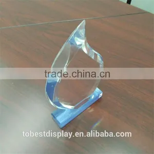 Cheap Award Medals, Wholesale Custom Award Ribbons, New Design Crystal Trophy Award thumbnail-2