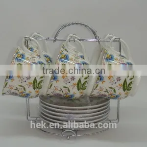 Hot Selling Elegant Colored Cup and Saucer thumbnail-5