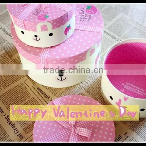 Custom Made Exquisite Round Cute Gift Boxes for Sale thumbnail-1