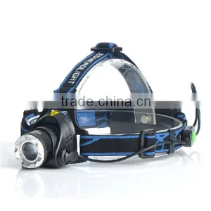 High Power Adjustable Zoom Headlight 400LM Rechargeable Zoom Led Head Lamp thumbnail-6