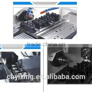 By-20 4-aixs CNC Sliding Headstock Auto-lathe PequeNas de la MAquina de Fresado Cnc/de Torneado Cnc Torno de la Maquina thumbnail-1