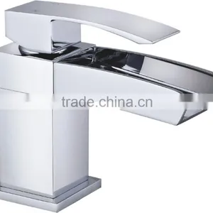Single Lever Waterfall Wash Basin Water Tap thumbnail-1