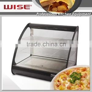 Hot Selling Commercial Black Mirror Steel Warming Showcase Restaurant Use thumbnail-1