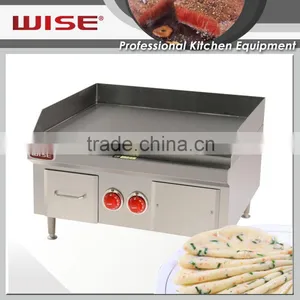 WISE 24" Commercial Stainless Steel Electric Griddle for Restaurant thumbnail-5
