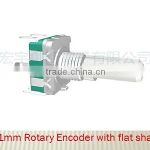 Huizhou 11 mm Size Rotary Encoder Switch With Metal Shaft thumbnail-4
