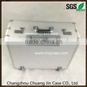 Abs Aluminum Trolley Case With Sandwich Zipper Bag thumbnail-3